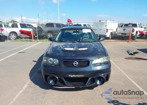 2002 Nissan Sentra Se-R из США, поврежденный, VIN 3N1AB51A12L725716